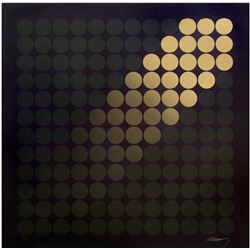 Hugo Demarco, Untitled, Op-Art Serigraph