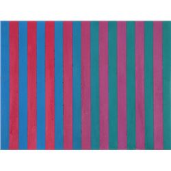 Marco DeMarco, Red and Blue No. 2, Acrylic Painting