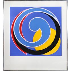 Clifford Singer, Etude in Resonnance, Serigraph