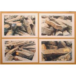 Joseph Beuys, 7000 Oaks, Four Offset Lithographs