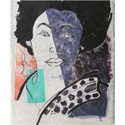 Robert Kushner, Hiroko, Lithograph