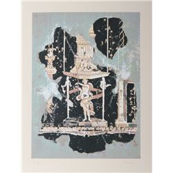 Peter Saari, Hellenistic Figure, Lithograph