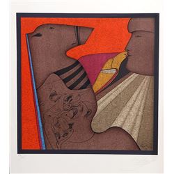 Mihail Chemiakin, Untitled IX, Lithograph