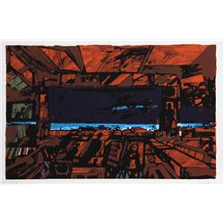 John Hultberg, Rusted Room, Silkscreen