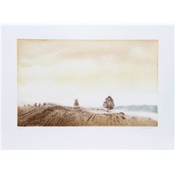 Hank Laventhol, Beach Front, Aquatint Etching