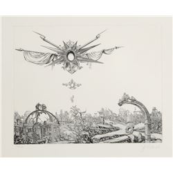 Hans Georg Rauch, Untitled 57, Aquatint Etching