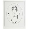 Image 1 : Ramon Santiago, Swan Portrait, Lithograph
