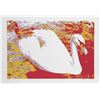 Image 1 : Max Epstein, White Swan, Serigraph