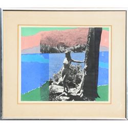 June Mary Ann Hildebrand, Summer Vacation, Serigraph