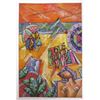 Image 1 : Graham Borough, Beach Design I, Lithograph