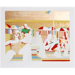 Brandon, Scene de Plage, Serigraph
