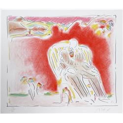 Peter Max, The Garden, Lithograph
