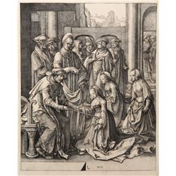 Lucas van Leyden, Esther devant Assuerus, Heliogravure