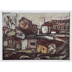 Bogdan Grom, Rustic Scene, Lithograph