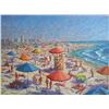 Image 1 : I. Karatashi, Beach Scene, Oil Painting