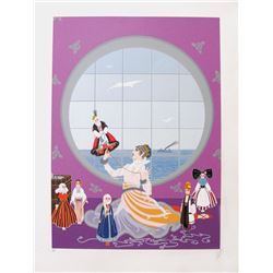 Erte, Les Poupees Russes, Silkscreen