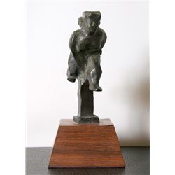 Chaim Gross, Running Figure, Bronze Sculpture