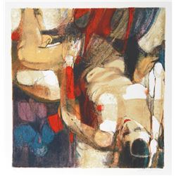 Jim Jonson, Figure and Composition, Lithograph