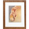 Image 1 : Luda Morar, Figure Study, Pastel Drawing
