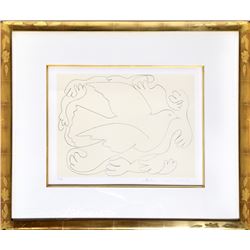 Pablo Picasso, Etudes de Mains et Colombe, Lithograph