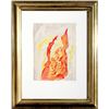 Image 1 : Abraham Rattner, Fire, Lithograph