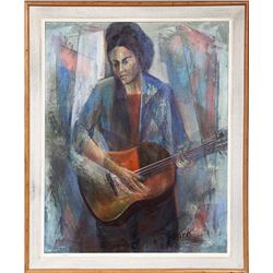 Stanley Sobossek, Ballad of the Blues, Oil Painting