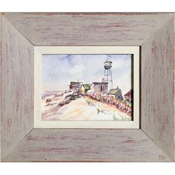 Edith Bry, Fire Island 2, Watercolor Painting
