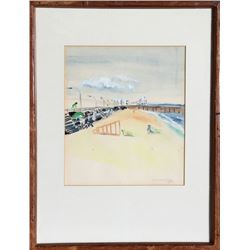 Duffy, Rockaway Beach, Watercolor Painting