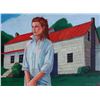 Image 1 : Duncan Hannah, Private World Lisa, Oil Painting