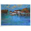 Image 1 : Max Hayslette, Sunrise at Dye's Inlet, Serigraph