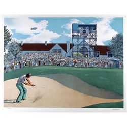 Mel Hunter, US Open Golf Tournament, Lithograph