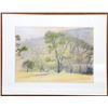Image 1 : Wolf Kahn, Locust Trees in June, Pastel Drawing