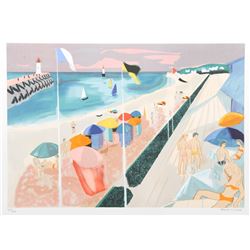 Georges Lambert, Beach, Lithograph