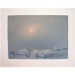 Adam Straus, Search, Oil on Mat Board