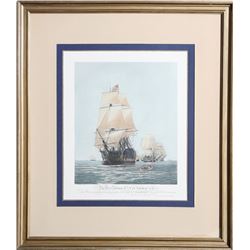 Harold Wyllie, The First Journey of Victory, Lithograph