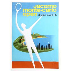Pierre Fix-Masseau, Jacomo, Monte Carlo Open, Lithograph Poster