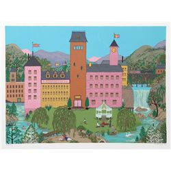 Jack Hofflander, S. Bennington Building, Lithograph