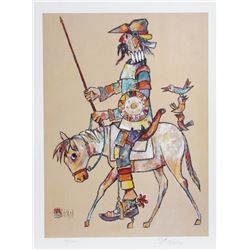 Jovan Obican, Don Quixote, Offset Lithograph