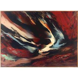 Leonardo Nierman, Tempest, Oil Painting