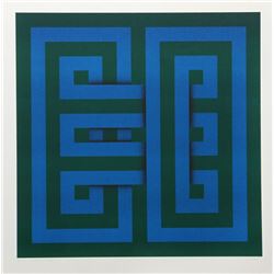 Omar Rayo, Saphan, Silkscreen