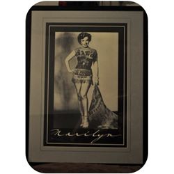 Framed Marilyn Monroe Picture - Live Bidding Only
