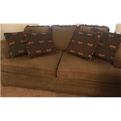 Designer Couch & Wall Art - Live Bidding Only