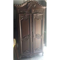 Oak Armoire - Live Bidding Only