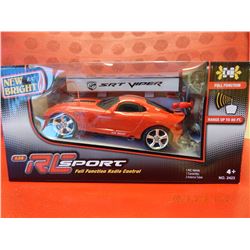 RC Sport - SRT Viper with Full Function Radio Control - Live Bidding Only