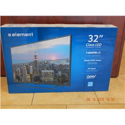 32" Element HD TV - Live Bidding Only