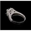 Image 3 : 4.79ctw Black Diamond Ring - 14KT White Gold