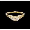 Image 2 : 0.32ctw Diamond Ring - 14KT Yellow Gold