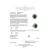 Image 3 : 3.02ct Emerald and Diamond Ring - 14KT White Gold