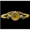 Image 2 : Girard Perregaux 18KT Gold Diamond and Emerald Ladies Watch