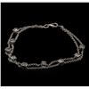 Image 1 : 1.00ctw Diamond Bracelet - 18KT White Gold